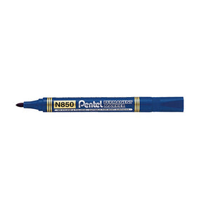 PENTEL BLUE PERMANENT MARKER PEN N850 – BULLET TIP